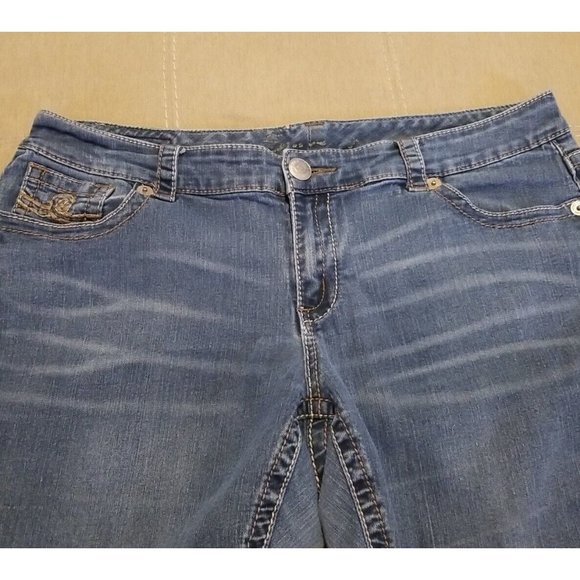 Seven 7 for all mankind Slim Boot JEANS Size 20 - Picture 3 of 5